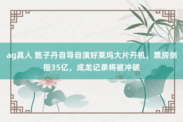 ag真人 甄子丹自导自演好莱坞大片开机，票房剑指35亿，成龙记录将被冲破
